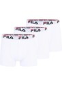 FILA Boxerky ohnivá červená / černá / bílá