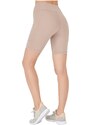 LOS OJOS Women's Beige High Waist Consolidator