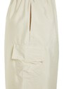 Trendyol Ecru Pocket Parachute Fabric Slit Woven Skirt