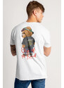Tričko, Barva Bílá, s Potiskem One Of A Kind Teddy