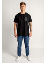 Tričko, Barva Černá, s Potiskem Graffiti Fun