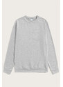 Hendrix Mikina, Barva Šedá, s Potiskem Minimal Sweatshirt