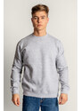 Hendrix Mikina, Barva Šedá, s Potiskem Minimal Sweatshirt