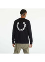 Pánské tričko FRED PERRY Graphic Branding LS T-shirt Black