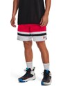 Under Armour UA Baseline Woven Short II-RED Red / White / Red