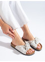 Shelvt COMER COMFORTABLE FLIP-FLOPS WITH BOW