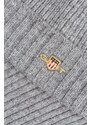 ČEPICE GANT D1. BEANIE SCARF GIFT BOX šedá S/M