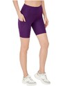 LOS OJOS Women's Purple High Waist Compression Double Pocket