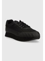 Sneakers boty Calvin Klein Jeans RETRO RUNNER LACEUP černá barva, YM0YM00712