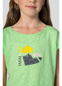 Dívčí triko Hannah KAIA JR paradise green