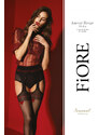 SILONKY FIORE O 5028 AMOUR ROUGE 20 DEN Černá