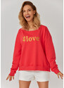 Kolorli Woman's Sweatshirt #Love