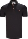 SIX SET T8582 DEWBERRY MENS T-SHIRT-BLACK-WHITE-NAVY BLUE-GREEN-SAKS BABY BLUE