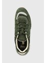 Sneakers boty Polo Ralph Lauren TRACKSTR 200 zelená barva, 809891742003