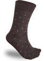 Bavlněné ponožky hnědé REDFIR