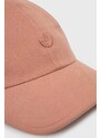 Bavlněná baseballová čepice adidas Originals oranžová barva, IC3032-CLAST