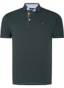 SIX SET T8582 DEWBERRY MENS T-SHIRT-BLACK-WHITE-NAVY BLUE-GREEN-SAKS BABY BLUE