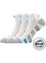 GASTM kotníkové sportovní ponožky se stříbrem VoXX bílá 35-38