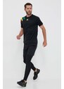 Tréninkové tričko adidas Performance Fortore 23 černá barva, s aplikací, IK5737