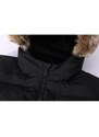 SoulCal Boys 2 Zip Bubble Jacket Junior Black