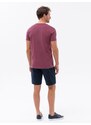 Ombre Men's cotton t-shirt with pocket