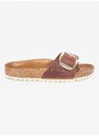 Birkenstock - Pantofle Madrid Big Buckle 1006525-Cognac