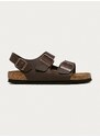 Sandály Birkenstock Milano 34703-Dark.Brown