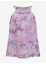 Světle fialový holčičí květovaný top ONLY Anna - Holky