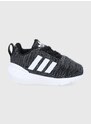 Dětské boty adidas Originals Swift Run 22 GW8184 černá barva