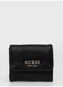Peněženka Guess LAUREL černá barva, SWZG85 00440