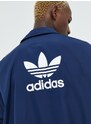 Bunda adidas Originals pánská, tmavomodrá barva, přechodná, oversize