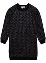 Dívčí šaty Michael Kors černá barva, mini, oversize