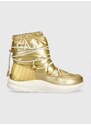 Sněhule EA7 Emporio Armani Snow Boot zlatá barva