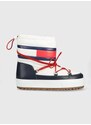 Sněhule Tommy Jeans EN0EN02162 TOMMY JEANS SNOWBOOT LOW bílá barva