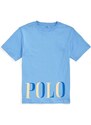 Dětské bavlněné tričko Polo Ralph Lauren s potiskem