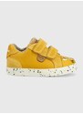 Dětské sneakers boty Geox x WWF žlutá barva