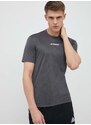 Sportovní triko adidas TERREX Multi šedá barva