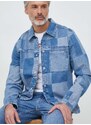 Džínová košile Pepe Jeans Denton pánská, regular, s klasickým límcem