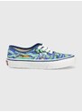 Struhadlo Vans UY Authentic WILD DKBLU zelená barva