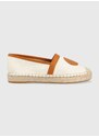 Espadrilky Karl Lagerfeld KAMINI DUO béžová barva, KL81160