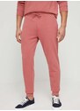Kalhoty Tommy Hilfiger růžová barva