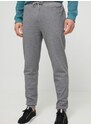 Bavlněné kalhoty Tommy Hilfiger šedá barva