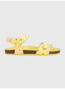 Dětské sandály Agatha Ruiz de la Prada žlutá barva