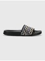 Pantofle Pepe Jeans SLIDER dámské, černá barva, PLS70127