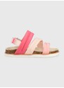 Dětské sandály Pepe Jeans Berlin Cloud růžová barva