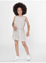 Dívčí šaty Michael Kors béžová barva, mini