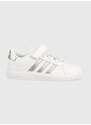 Dětské sneakers boty adidas GRAND COURT bílá barva