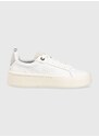 Kožené sneakers boty Lacoste Carnaby bílá barva, 45SFA0040