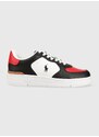 Sneakers boty Polo Ralph Lauren MASTERS CRT černá barva, 809891791008