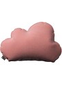 Yellow Tipi Korálově růžový polštář ve tvaru mráčku Soft Cloud 55 cm